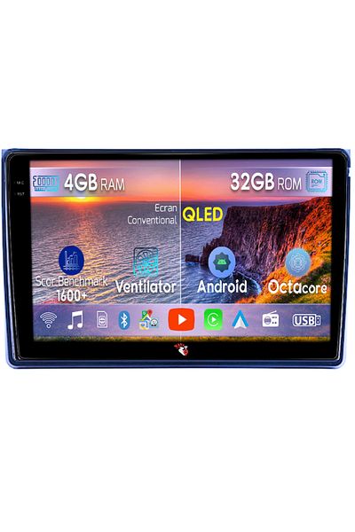 navi-it Navigatie dedicata Citroen C5 2008-2017, 4GB RAM 32GB ROM, Octacore, Android 14, Display QLED 10", D