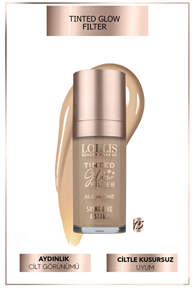 Lollis Tinted Glow Filter - Işıltılı Makyaj Bazı & Filtre Etkili Aydınlatıcı ...