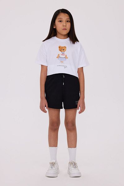 Tyess Girl Black Shorts