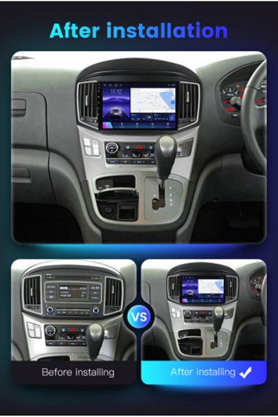 navi-it Navigatie dedicata Hyundai H1 2017-2018, 4GB RAM 64GB ROM, Octacore, Display 9" QLED 1K, Carplay, An