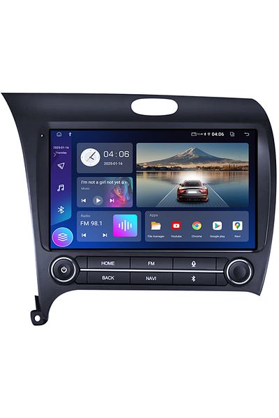 navi-it Dedicated navigation KIA K3 2013-2018, Android 14, Wireless Carplay and Android auto 4GB RAM 64GB ROM, D
