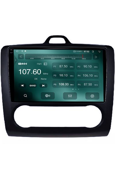 navi-it Navigatie dedicata Focus 2004-2011 Clima Automata, Neagra, 4GB RAM 64GB ROM, Octacore, Android 14, D