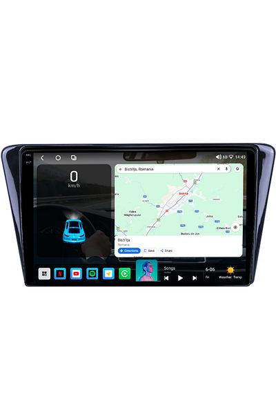 navi-it Navigatie dedicata Peugeot 408 2014+, 4GB RAM 64GB ROM, Octacore, Android 14, Display QLED 1K 10", C