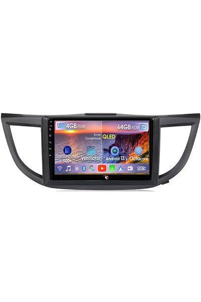 navi-it Navigatie dedicata Honda CR-V IV 2012 - 2018, 4 GB RAM 64 ROM, Android 13, Display QLED, 10", DSP, C