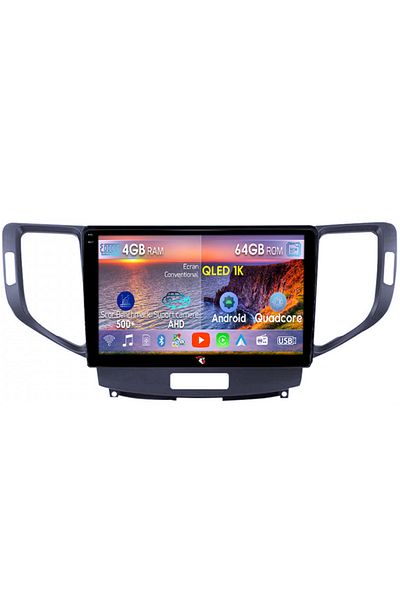 navi-it Navigatie dedicata Honda Spirior, 4GB RAM 64GB ROM, Octacore, Android 14, Display QLED 1K 9", Carpla