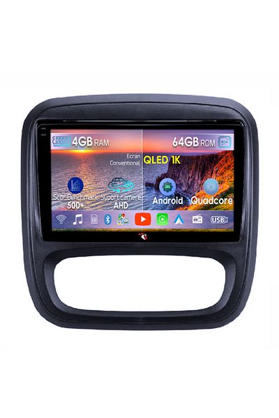 navi-it Navigatie dedicata Fiat Talento 2016+, 4GB RAM 64GB ROM, Octacore, Android 14, Display QLED 1K 9", C