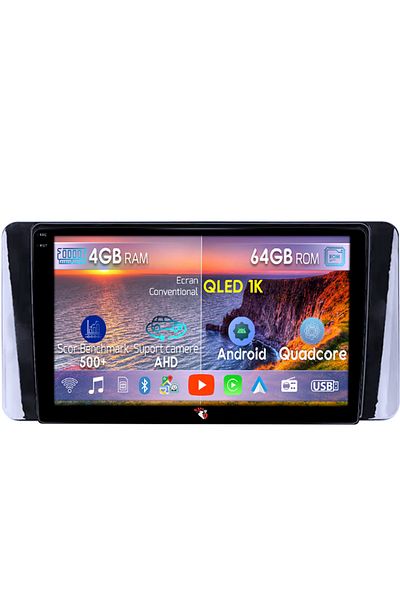 navi-it Navigatie dedicata Volkswagen Polo 6 2020-2022, 4GB RAM 64GB ROM, Octacore, Android 14, Display QLED