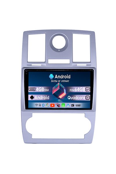 navi-it Navigatie dedicata Chrysler 300C 2004-2011, 4GB RAM 64GB ROM, Octacore, Android 14, Display QLED 1K