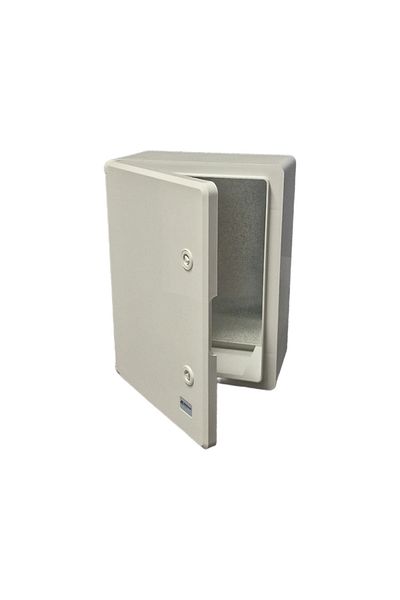 flores Polycarbonate electrical panel box, gray, 300 x 400 x 220 mm