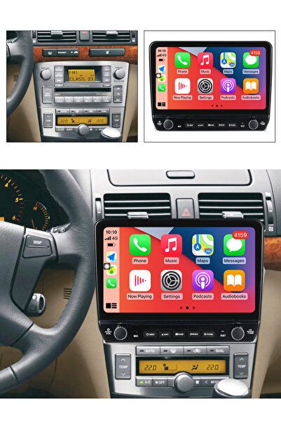 navi-it Navigatie dedicata Avensis 2002-2008 cu butoane rotative model 2024, 4GB RAM 64GB ROM, Android 13, D