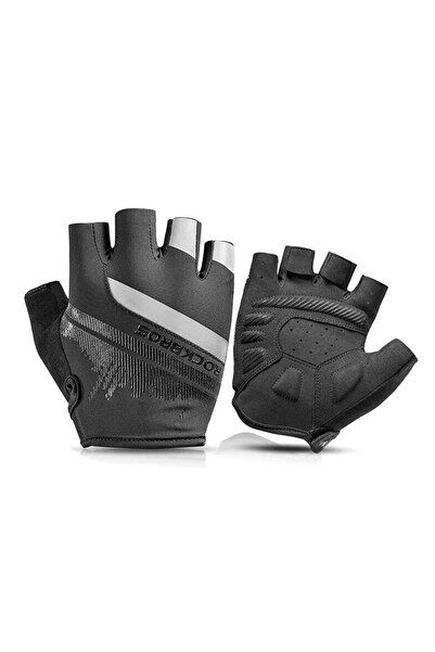 shumee Mănuși de ciclism fără degete antiderapante, mărimea L, negre