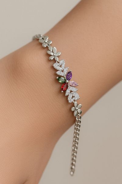 G Sport POLO Steel Zircon Stone Detailed Bracelet