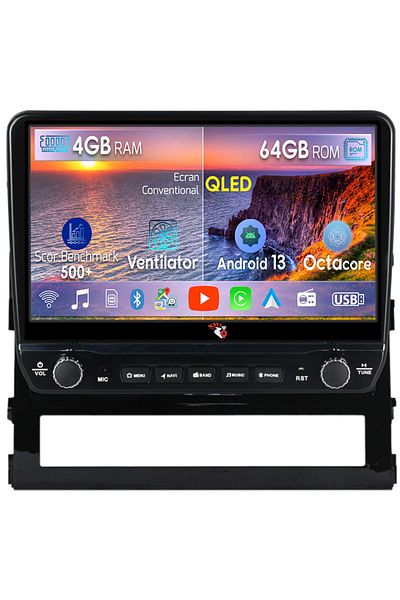 navi-it Dedicated navigation Land Cruiser 200 2015-2018 with rotary buttons model 2024, 4GB RAM 64GB ROM, Quad