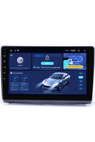 navi-it Navigatie dedicata Movano, 4GB RAM 64GB ROM, Octacore, Display 9" QLED 1K, Carplay&Android Auto, And