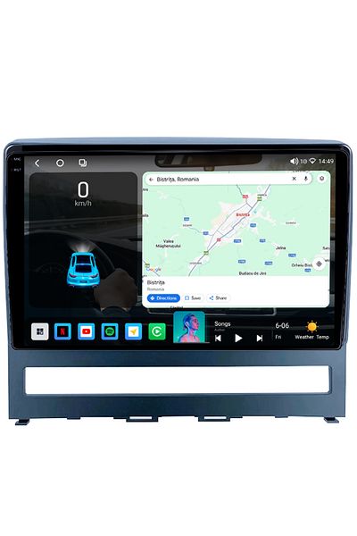 navi-it Navigatie dedicata Fiat Perla 9 2009 Idea 2011 2014, 4GB RAM 64GB ROM, Octacore, Android 14, Display