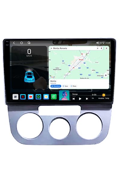 navi-it Navigatie dedicata Volkswagen Jetta 5 2005-2010, 4GB RAM 64GB ROM, Octacore, Android 14, Display QLE