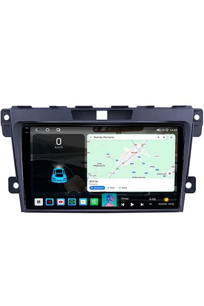 navi-it Dedicated navigation for Mazda CX7 2008-2015, 4GB RAM 64GB ROM, Octacore, Android 14, Display QLED 1K 9",