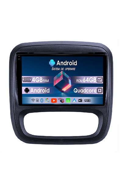 navi-it Dedicated navigation for Fiat Talento 2016+, 4GB RAM 64GB ROM, Octacore, Android 14, Display QLED 1K 9", D