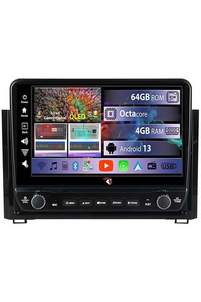 navi-it Dedicated navigation Sequoia 2014-2018 with rotary buttons model 2024, 4GB RAM 64GB ROM, Quadcore, And