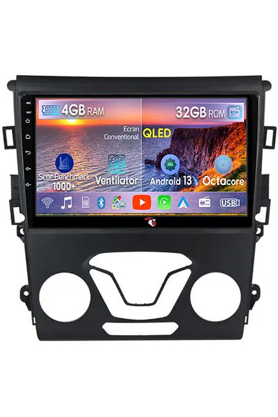 navi-it Navigatie dedicata Ford Mondeo 2014-2019, 4GB RAM 32GB ROM, Android 13, Display 9 " , Internet ,Apli