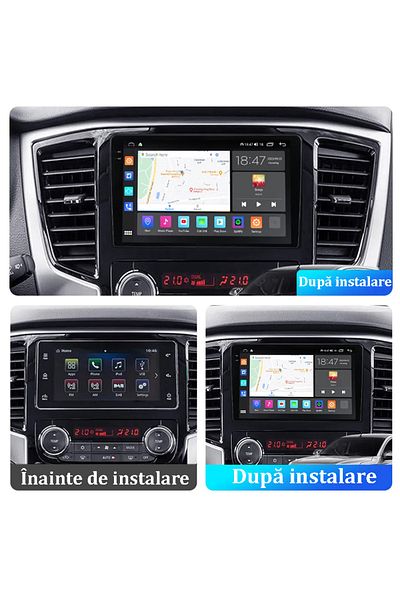 navi-it Navigatie dedicata Mitsubishi L200 2018-2020, 4GB RAM 64GB ROM, Quad Core, Display 9" QLED 1K, Carpl