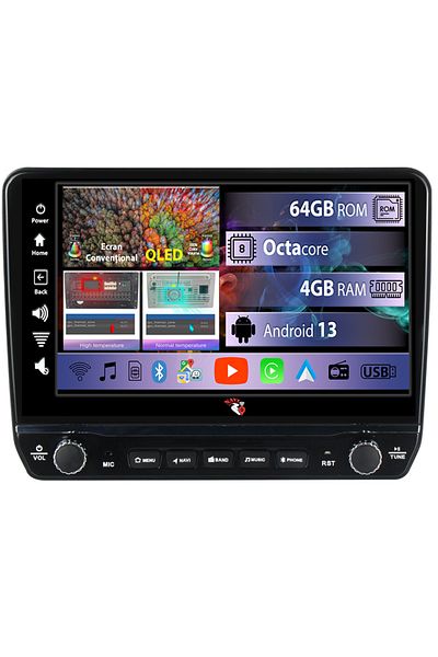 navi-it Universal GPS Navigation with rotary buttons model 2024, 4 GB RAM 64 ROM, Quadcore, Android