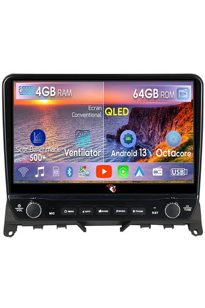navi-it Dedicated navigation C-Class 3 W204 2006-2011 with rotary buttons model 2024, 4 GB RAM 64 ROM, Quadcor