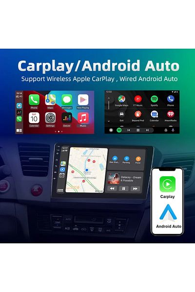 navi-it Navigatie dedicata Mitsubishi Lancer 2001-2007, 4GB RAM 64GB ROM, Octacore, Display 9" QLED 1K, Carp