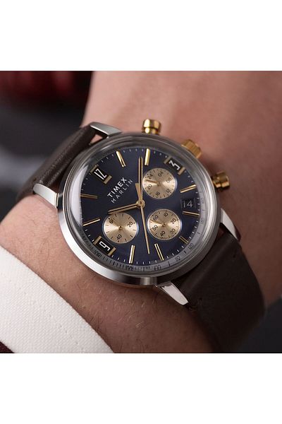 Timex Ceas pentru bărbați Marlin Quartz Chronograph