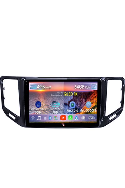 navi-it Navigatie dedicata VW Atlas 2017+, 4GB RAM 64GB ROM, Octacore, Android 14, Display QLED 1K 10", DSP,