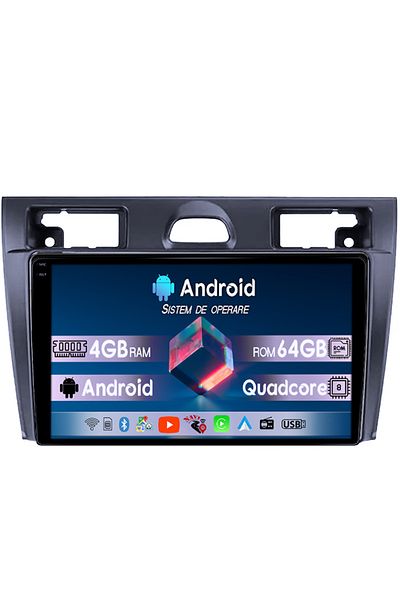 navi-it Navigatie dedicata Ford Fiesta Mk5 2002-2008, 4GB RAM 64GB ROM, Octacore, Android 14, Display QLED 1