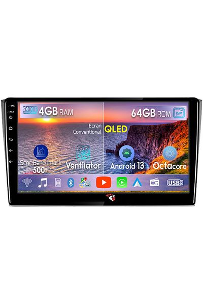 navi-it Navigatie dedicata Mazda CX-9 2006-2016, 4GB RAM 64GB ROM, Octacore, Android 13, Display QLED 10", D