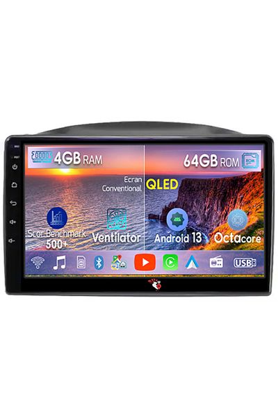 navi-it Navigatie dedicata Jeep Grand Cherokee 2005-2007, 4GB RAM 64GB ROM, Octacore, Android 13, Display QL