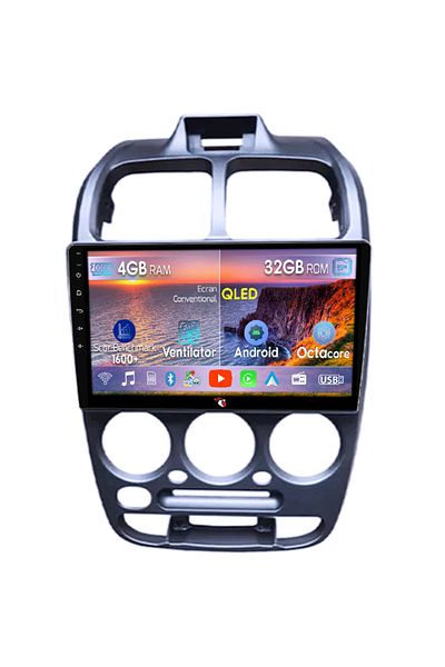 navi-it Navigatie dedicata Hyundai Verna 1999, 4GB RAM 32GB ROM, Octacore, Android 14, Display QLED 9", DSP,