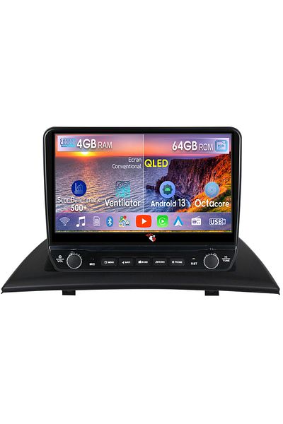 navi-it Dedicated navigation BMW X3 E83 2004-2012 with rotary buttons model 2024, 4 GB RAM 64 ROM, Quadcore, A