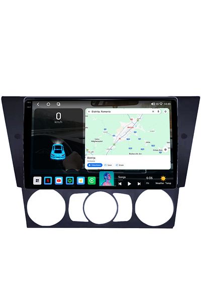navi-it Navigatie dedicata BMW Seria 3 E90 E91 2005–2012, 4GB RAM 64GB ROM, Octacore, Android 14, Display QL