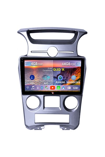 navi-it Navigatie dedicata KIA Carens 2007-2011, 4GB RAM 64GB ROM, Octacore, Android 14, Display QLED 1K 9",