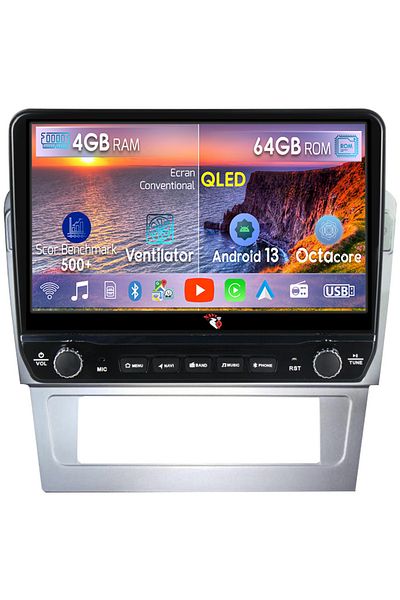 navi-it Dedicated Passat B7 navigation with rotary buttons model 2024, 4 GB RAM 64 ROM, Quadcore, Android 13,