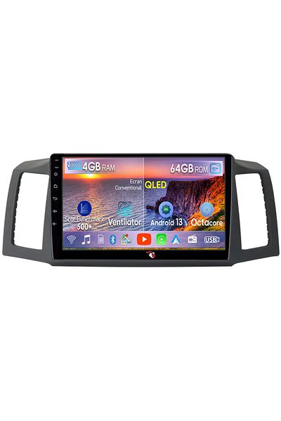 navi-it Navigatie dedicata JEEP Grand Cherokee 2004-2007, 4GB RAM 64GB ROM, Octacore, Android 13, Display QL