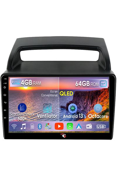 navi-it Navigatie dedicata KIA Carnival VQ 2006-2014, 4GB RAM 64GB ROM, Octacore, Android 13, Display QLED 9