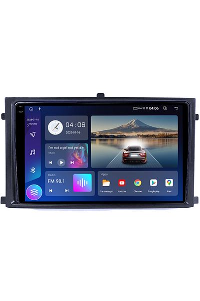 navi-it Navigatie dedicata Rexton 2020+&XLV 2015+, 4GB RAM 64GB ROM, Octacore, Android 14, Display QLED 1K,