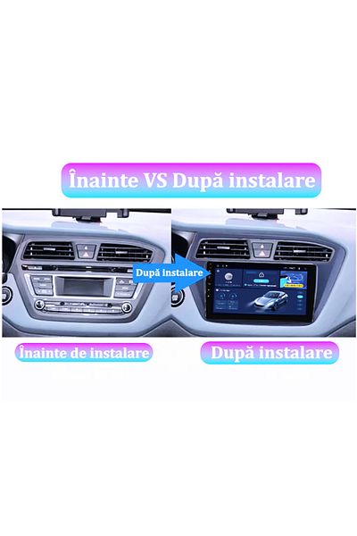 navi-it Dedicated navigation for Hyundai I20 2017-2018, 4GB RAM 64GB ROM, Octacore, Android 14, 9" QLED 1K Display
