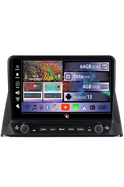 navi-it Dedicated navigation Peugeot 308 2016-2018 with rotary buttons model 2024, 4 GB RAM 64 ROM, Quadcore,