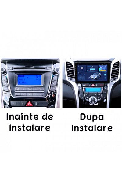 navi-it Navigatie dedicata Hyundai I30 2011-2017, 4GB RAM 64GB ROM, Quad Core, Display 9" QLED 1K, Carplay,