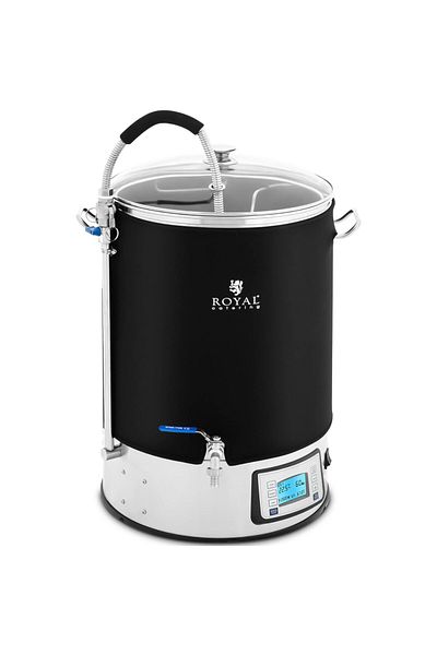 Royal Catering Cazan de must pentru producerea de must de bere LCD 10-100C 40 l