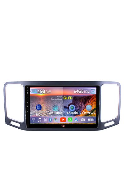 navi-it Navigatie dedicata Volkswagen Sharan 2012-2018, 4GB RAM 64GB ROM, Octacore, Android 14, Display QLED