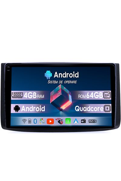 navi-it Dedicated navigation Chevrolet Aveo 2006-2012, 4GB RAM 64GB ROM, Octacore, Android 14, QLED 1K display