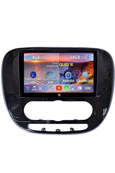 navi-it Navigatie dedicata Kia Soul 2013-2019, 4GB RAM 64GB ROM, Octacore, Android 14, Display QLED 1K 9", C
