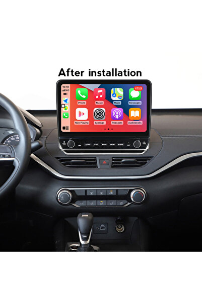 navi-it Navigatie dedicata Altima 2018-2020 cu butoane rotative model 2024, 4 GB RAM 64 ROM, Quadcore, Andro