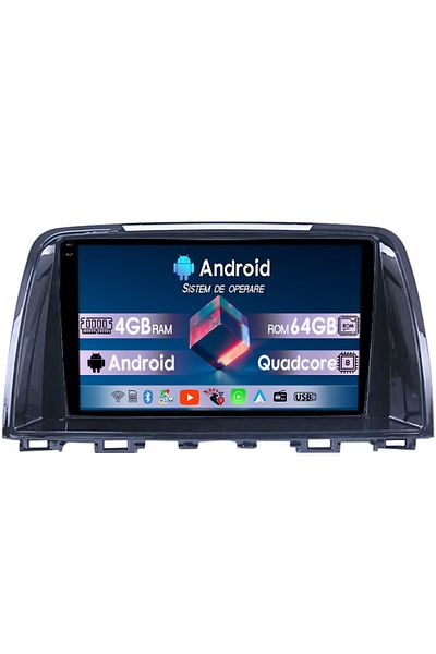 navi-it Dedicated navigation Mazda 6 III 2012-2017, 4GB RAM 64GB ROM, Octacore, Android 14, Display QLED 1K, 9